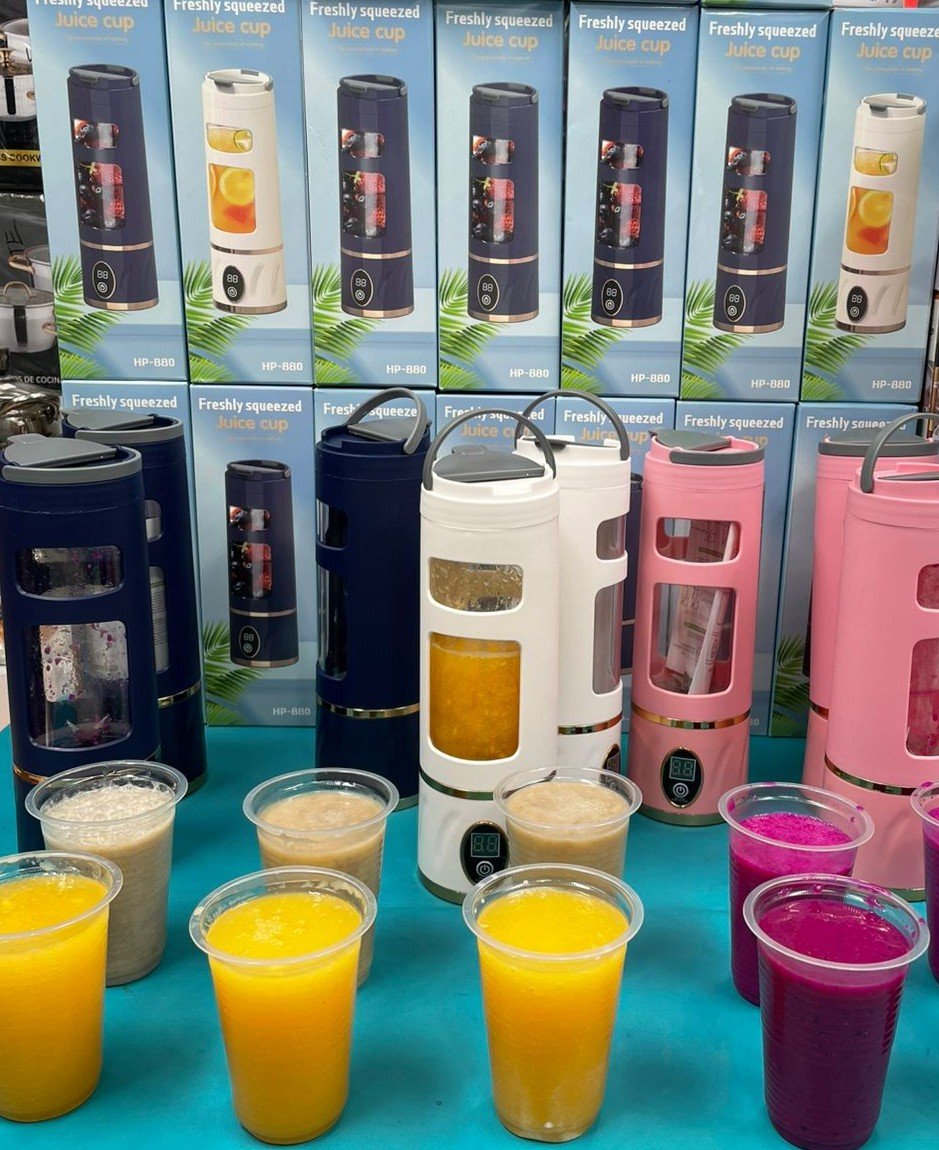 Mini USB Rechargeable Portable Electric Fruit Jucer, Model- HP-880